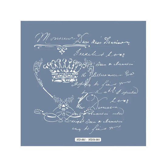 HD01 Yazı Model Home Dekor 45x45 Stencil