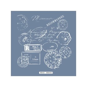 HD11 Yazı Model Home Dekor 45x45 Stencil