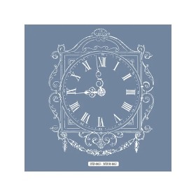 HD63 Saat Model Home Dekor 45x45 Stencil