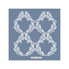 HD67 Fayans Model Home Dekor 45x45 Stencil