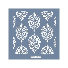 HD72 Fayans Model Home Dekor 45x45 Stencil