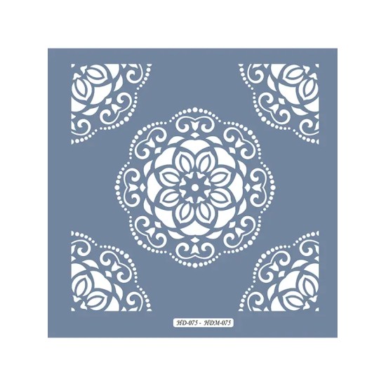 HD75 Göbek Model Home Dekor 45x45 Stencil