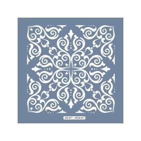 HD77 Fayans Model Home Dekor 45x45 Stencil