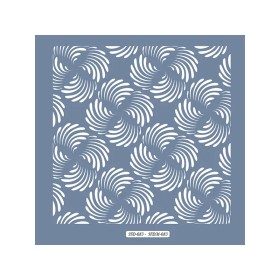 HD83 Fayans Model Home Dekor 45x45 Stencil