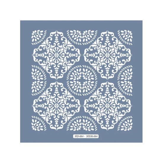 HD84 Fayans Model Home Dekor 45x45 Stencil