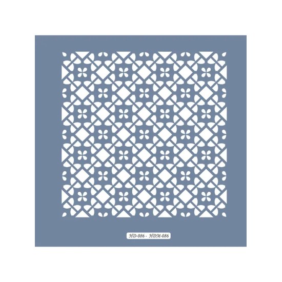 HD86 Geometrik Model Home Dekor 45x45 Stencil