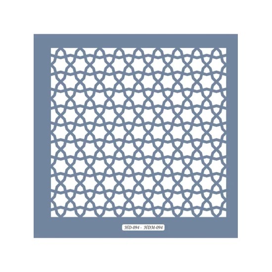HD94 Geometrik Model Home Dekor 45x45 Stencil