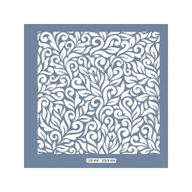 HD98 Yaprak Model Home Dekor 45x45 Stencil