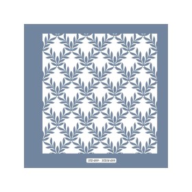 HD99 Yaprak Model Home Dekor 45x45 Stencil