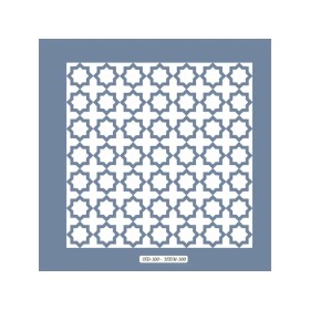 HD100 Geometrik Model Home Dekor 45x45 Stencil