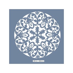 HD111 Mandala Model Home Dekor 45x45 Stencil