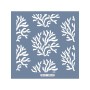 HD122 Yaprak Model Home Dekor 45x45 Stencil