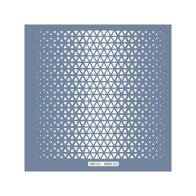 HD123 Doku Model Home Dekor 45x45 Stencil