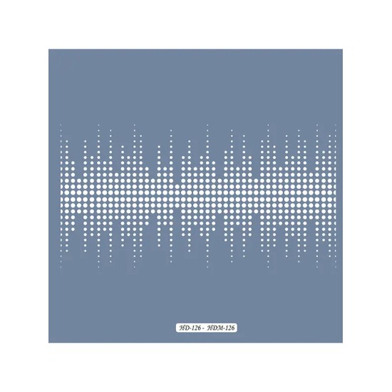 HD126 Doku Model Home Dekor 45x45 Stencil