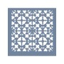 HD127 Geometrik Model Home Dekor 45x45 Stencil