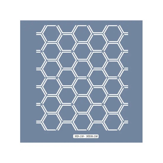 HD130 Petek Model Home Dekor 45x45 Stencil