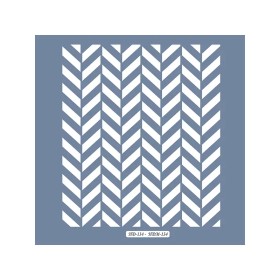 HD134 Doku Model Home Dekor 45x45 Stencil