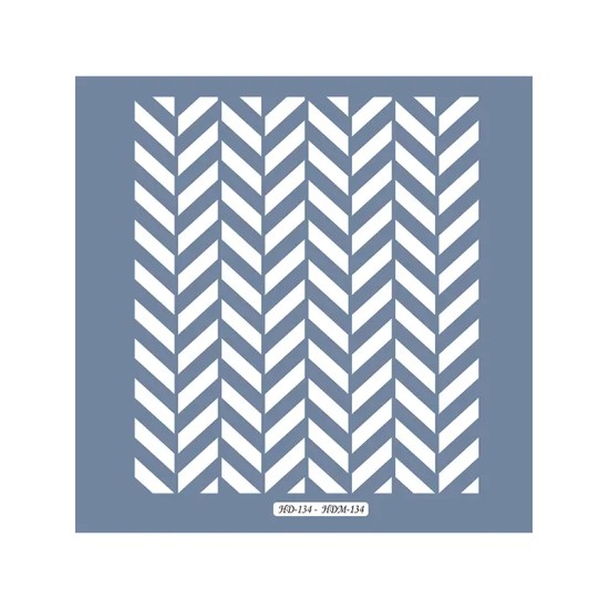 HD134 Doku Model Home Dekor 45x45 Stencil