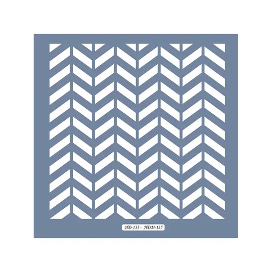 HD135 Doku Model Home Dekor 45x45 Stencil
