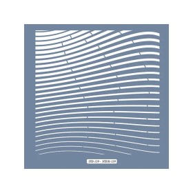 HD139 Doku Model Home Dekor 45x45 Stencil