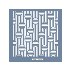 HD141 Dama Model Home Dekor 45x45 Stencil