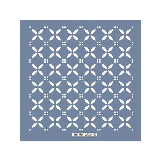 HD150 Geometrik Model Home Dekor 45x45 Stencil