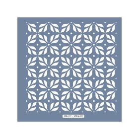 HD152 Geometrik Model Home Dekor 45x45 Stencil