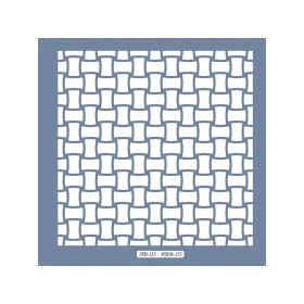 HD153 Geometrik Model Home Dekor 45x45 Stencil