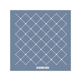 HD158 Geometrik Model Home Dekor 45x45 Stencil