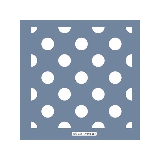 HD161 Puantiye Model Home Dekor 45x45 Stencil
