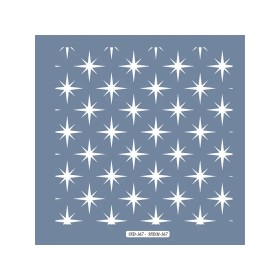 HD167 Yıldız Model Home Dekor 45x45 Stencil