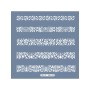 HD178 Bordür Model Home Dekor 45x45 Stencil
