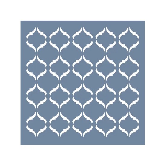 EHDM03 Fas Model Home Dekor 25x25 Stencil