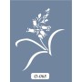 D68 Çiçek Model D Serisi Stencil 15x20cm
