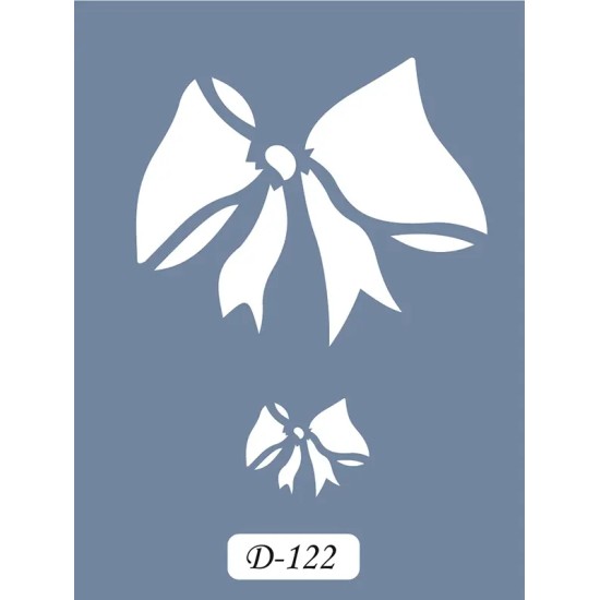 D122 Fiyonk Model D Serisi Stencil 15x20cm