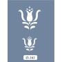 D161 Lale Model D Serisi Stencil 15x20cm