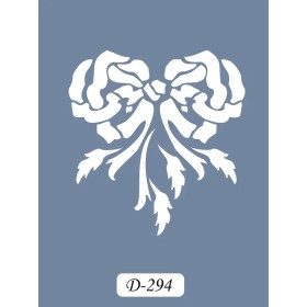 D294 Fiyonk Model D Serisi Stencil 15x20cm