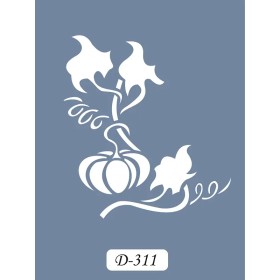 D311 Domates Model D Serisi Stencil 15x20cm