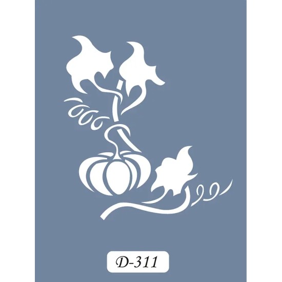 D311 Domates Model D Serisi Stencil 15x20cm