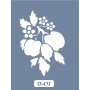 D451 Elma Model D Serisi Stencil 15x20cm