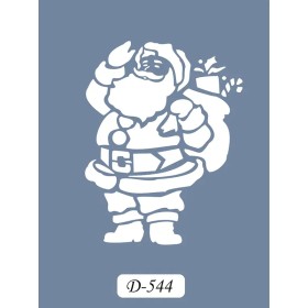 D544 Noel Baba Model D Serisi Stencil 15x20cm
