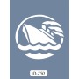 D750 Gemi Model D Serisi Stencil 15x20cm