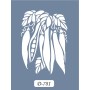 D781 Bezelye Model D Serisi Stencil 15x20cm