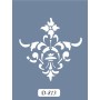 D813 Göbek Model D Serisi Stencil 15x20cm