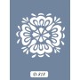 D818 Fayans Model D Serisi Stencil 15x20cm