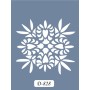 D828 Fayans Model D Serisi Stencil 15x20cm