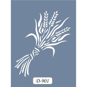 D901 Başak Model D Serisi Stencil 15x20cm