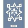 D902 Göbek Model D Serisi Stencil 15x20cm