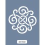 D918 Göbek Model D Serisi Stencil 15x20cm