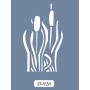 D926 Saz Model D Serisi Stencil 15x20cm